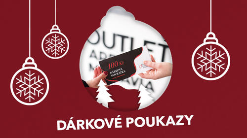 Darujte radost – dárkové poukazy Outlet Arena Moravia