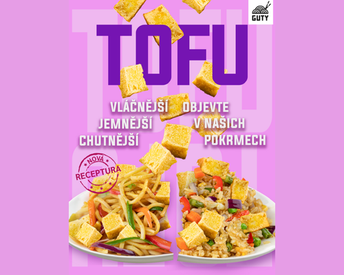 Nová receptura tofu v Guty!