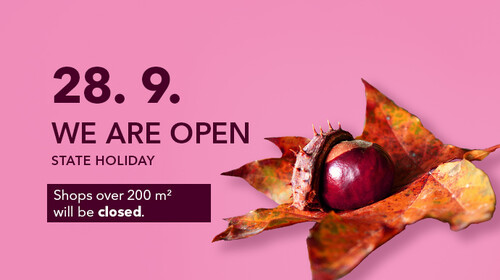 National Holiday on September 28 – we are open