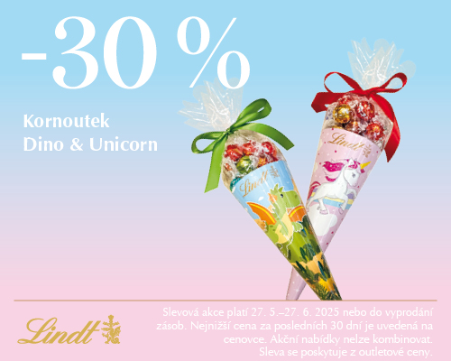 Lindt End of school Cones 30 banner 500x400px CZ outlet