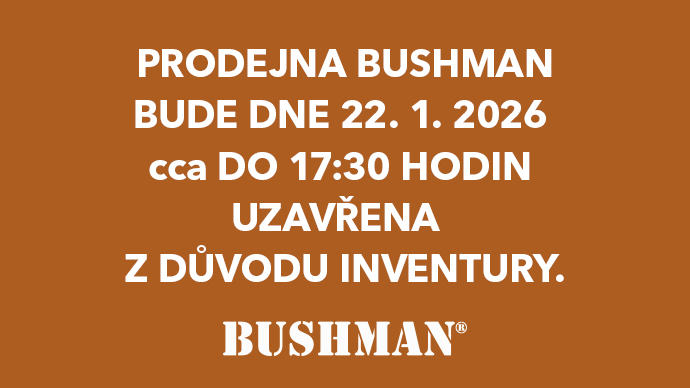Novinka Inventura Bushman CZ