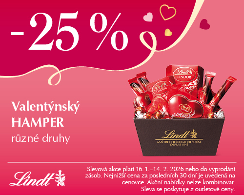 Lindt Vday Hamper 25 banner 500x400px CZ outlet