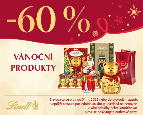 Lindt Xmas products 60 banner 500x400px CZ outlet